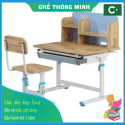 Bàn ghế học sinh liền kệ BHS32