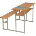 Bàn ghế học sinh gỗ cao su BHS1004CS