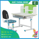 Bàn ghế học sinh liền kệ BHS31